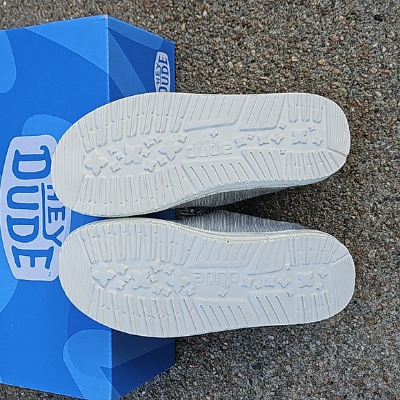 NWT NEW Hey Dude Wendy Youth Stretch Pearl River Size 13 - Picture 10 of 12